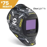 Miller Digital Infinity Black Ops Helmet with ClearLight 4x