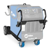 Miller PipeWorx 400 Running Gear Cart with Dual Bottle Rack
