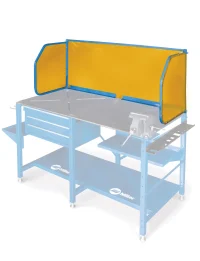 Miller ArcStation 60 Series Protective Weld Curtain and Frame