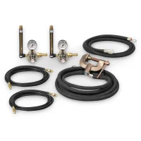 Miller Industrial Dual MIG Connection Kit with 4/0 Cables and Regulators