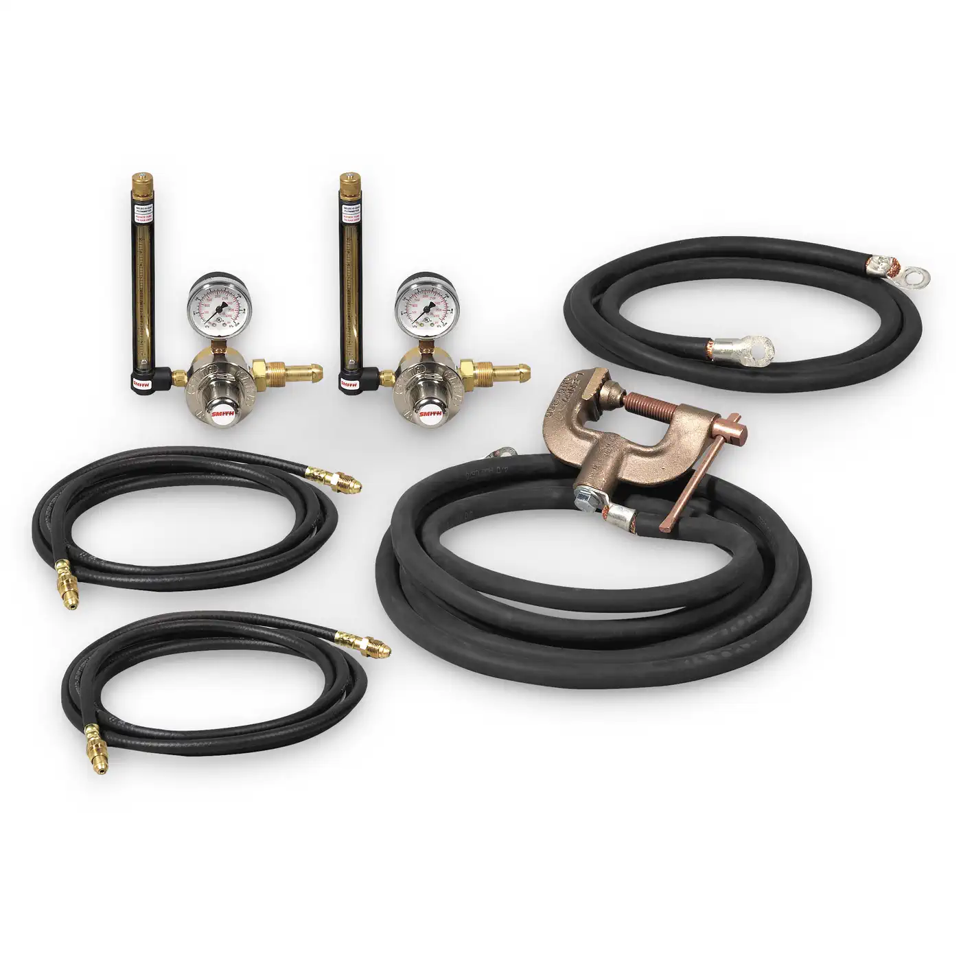Miller Industrial Dual MIG Connection Kit with 4/0 Cables and Regulators