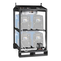 Miller XMT 4-Pack Inverter Rack (Empty) for 460-575V