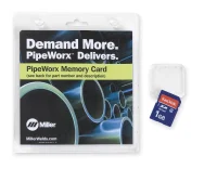 Miller 301080 Blank SD Memory Card 1GB for PipeWorx & Software Updates