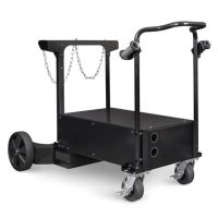 Miller Deltaweld 350/500 Running Gear with Dual Cylinder Rack