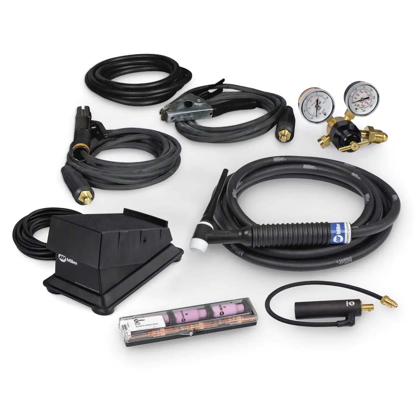Miller 200A TIG/Stick Contractor Kit with A-200 Torch & Foot Pedal