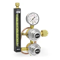 Smith Series 35 Two-Stage CO2 Flowmeter Regulator with Anti-Freeze Heat Exchanger