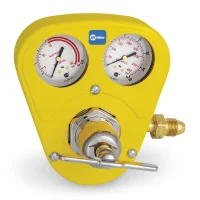 Smith Series 40 Heavy-Duty Acetylene Regulator with Hard Hat Guard, CGA 510