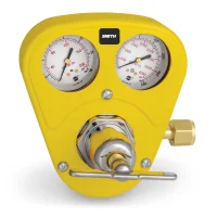 Smith Series 40 Heavy-Duty Oxygen Regulator with Hard Hat Guard, 0-175 PSIG