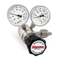 Miller Smith 620 Silverline High Purity 2-Stage Regulator CGA 350 0-25 PSI