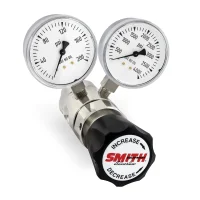 Miller Smith 620 Silverline High Purity 2-Stage Regulator, 0-100 PSI, 1/4" FNPT