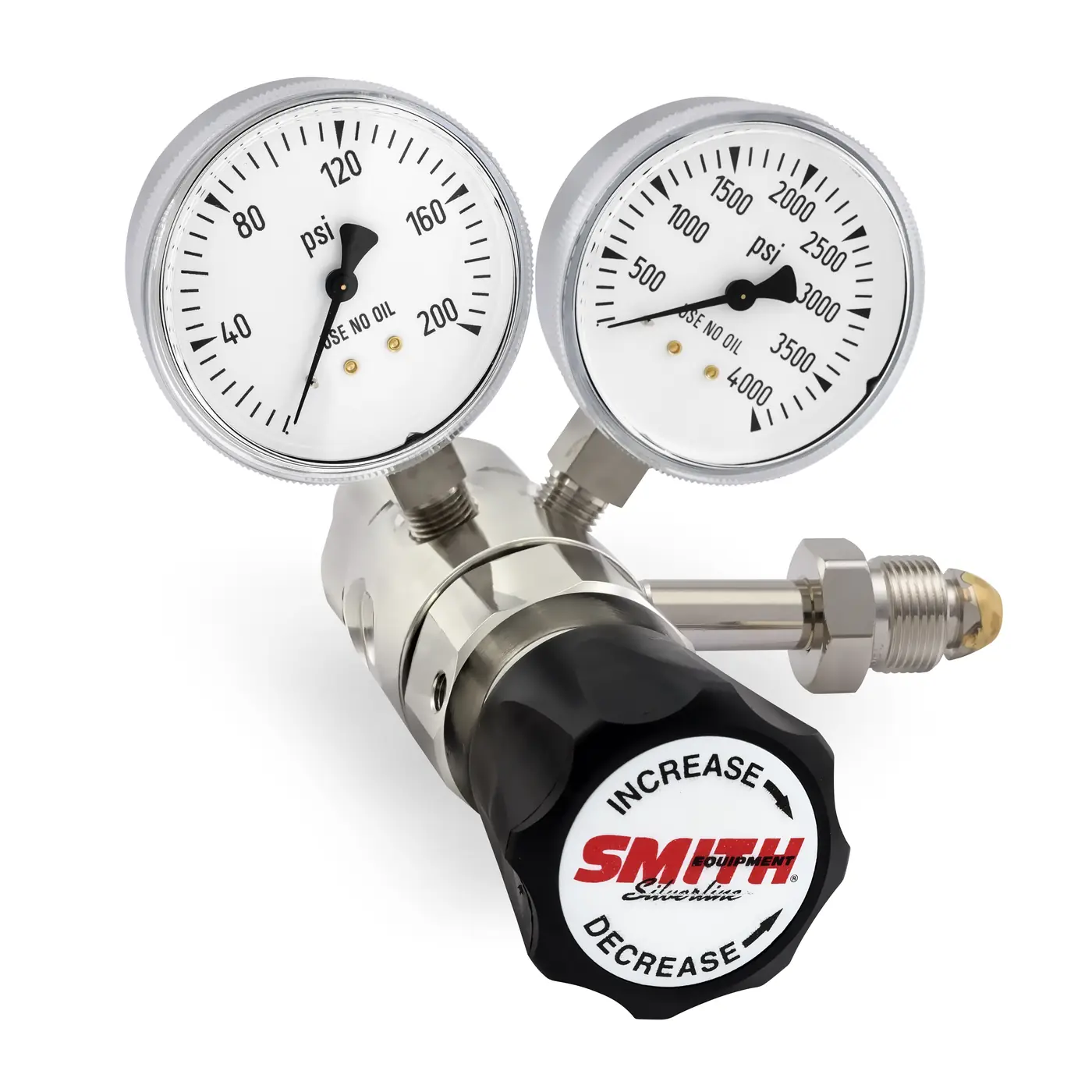 Miller Smith 620 Series Silverline High Purity 2-Stage Regulator CGA 580