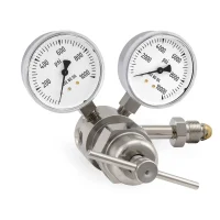 Miller Smith 820 Series Silverline High Pressure Regulator 0-500 PSI CGA 580
