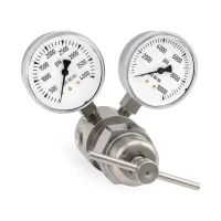 Miller Smith 820 Silverline High Pressure Analytical Regulator, 0-1000 PSIG
