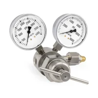Miller Smith 820 Silverline High Pressure Oxygen Regulator, 0-2000 PSI Delivery