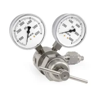 Miller Smith 820 Silverline High Pressure Regulator, CGA 677, 0-4000 PSI Delivery