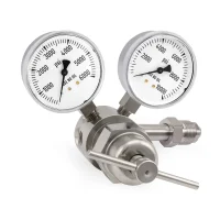 Miller Smith 820 Series Silverline High Pressure Piston Regulator CGA 680