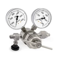 Miller Smith 820 Silverline High Pressure Regulator, CGA 677, 0-6000 PSI