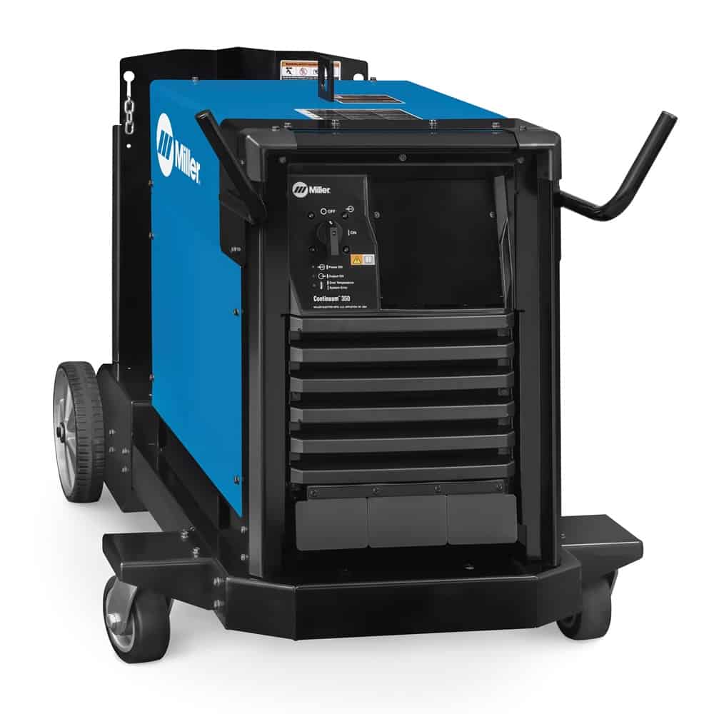 Miller Continuum 350 Advanced MIG Welding System with Running Gear