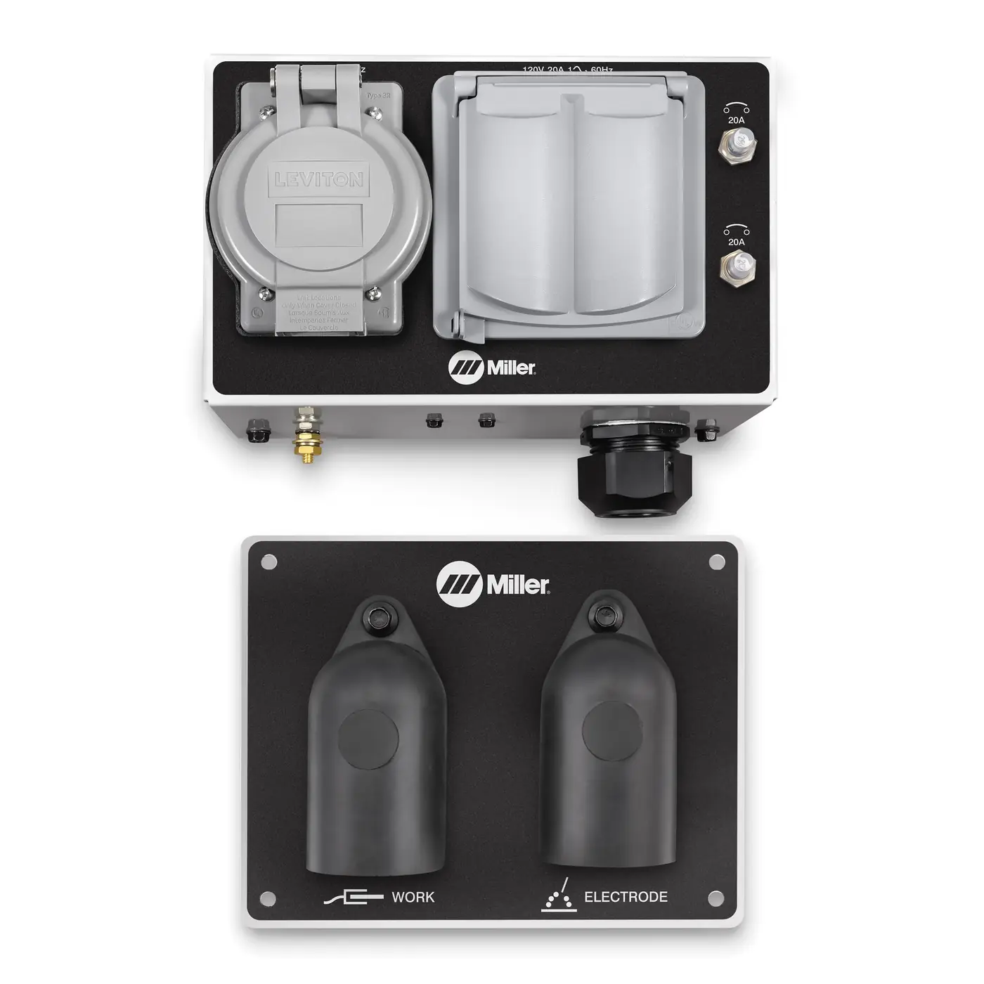 Miller Engine Drive Remote Output Panel Kit for Bobcat and Trailblazer
