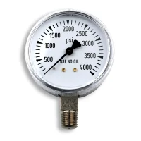 Miller 4000 PSI Replacement Regulator Gauge 2.5 Inch