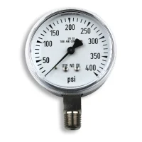 Miller 400 PSI Replacement Regulator Gauge, 2.5 Inch Dial