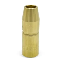 Miller AccuLock MDX Nozzle 1/2-inch Flush Brass (10-Pack) NS-M1200B