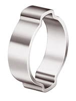 Oetiker 1518 Double Ear Clamp, 15-18mm Range, Zinc Plated