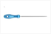 Pferd 10-Inch Round Bastard File with Ergonomic Handle