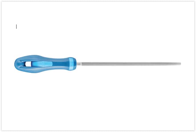 Pferd 10-Inch Round Bastard File with Ergonomic Handle