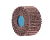 Pferd POLINOX PNL Drum Finishing Wheel 4-Inch x 2-Inch 100 Grit 5/8-11 Thread