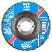 Pferd Polivlies Non-Woven Flap Disc 4.5 Inch 240 Grit Aluminum Finish