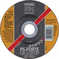Pferd 5-Inch Steel Grinding Wheel Type 27 1/4-Inch Thick