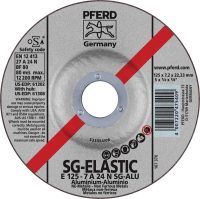 Pferd 5-Inch Aluminum Grinding Wheel Type 27 SG-ELASTIC