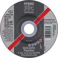 Pferd 5-Inch Pipeline Grinding Wheel A24R Type 27