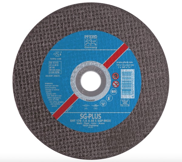 Pferd 4.5-Inch x .030 Ultra-Thin Cut-Off Wheel Type 1 for Steel/SS