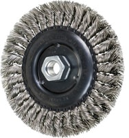 Pferd 4-Inch Standard Twist Knot Wire Wheel 5/8-11 Thread