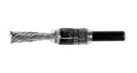 Pferd 1-1/8" Knot Wire End Brush .014 Stainless Steel 1/4" Shank
