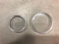 Pressure Gauge Plastic Cover 2.5"