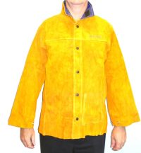 Economy Split Cowhide Welding Jacket, 30-Inch Length, Size XL