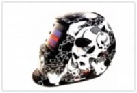 Powerweld Auto-Darkening Helmet 9-13 Variable Shade - Skull Chain Series