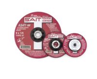 SAIT A24T Type 27 Grinding Wheel, 4-1/2 in x 1/4 in x 7/8 in, Aluminum Oxide