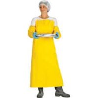 Heavy-Duty Yellow PVC Chemical & Flame Resistant Apron