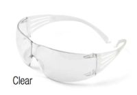 3M SecureFit 200 Series Safety Glasses, Clear Anti-Fog Lens
