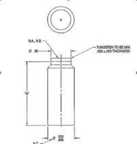 Replacement Electrode for 9SS18310 Spark Gap Assembly