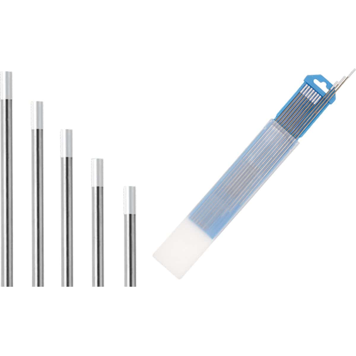 3/32" Zirconiated White Tungsten Electrodes for Aluminum TIG Welding