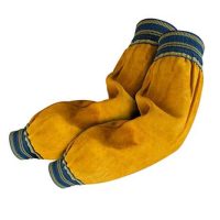 Tillman 5218E 18-Inch Bourbon Brown Side Split Cowhide Welding Sleeves