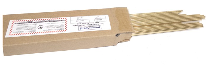 Nickel Silver Brazing Rod 1/16" - RBCuZn-D Alloy - 10lb