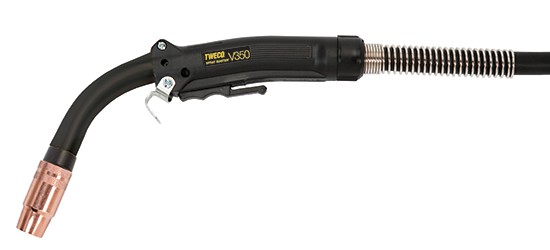 Tweco Spray Master V350 Air-Cooled MIG Gun, 15ft, Tweco Connection