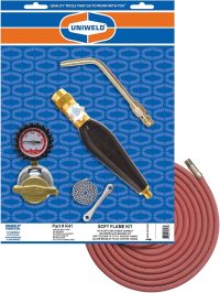 Uniweld K41 Air/Acetylene Soft Flame Torch Kit with S4 Tip