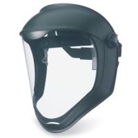Uvex Bionic Face Shield with Clear Uncoated Polycarbonate Visor